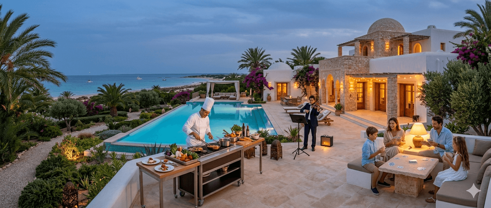 Villa avec piscine a Djerba